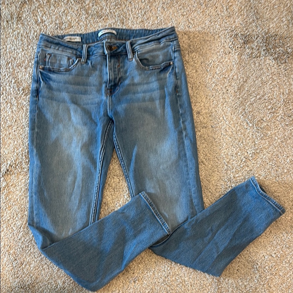 Vigoss Blue Skinny Jeans Classic Denim